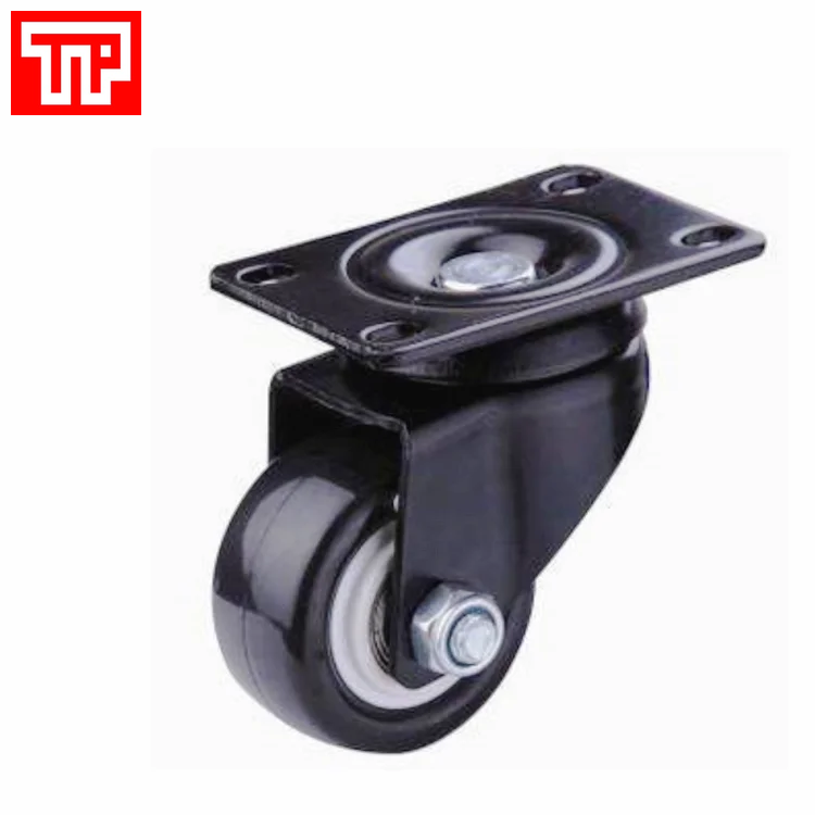 Bánh xe PVC đế xoay